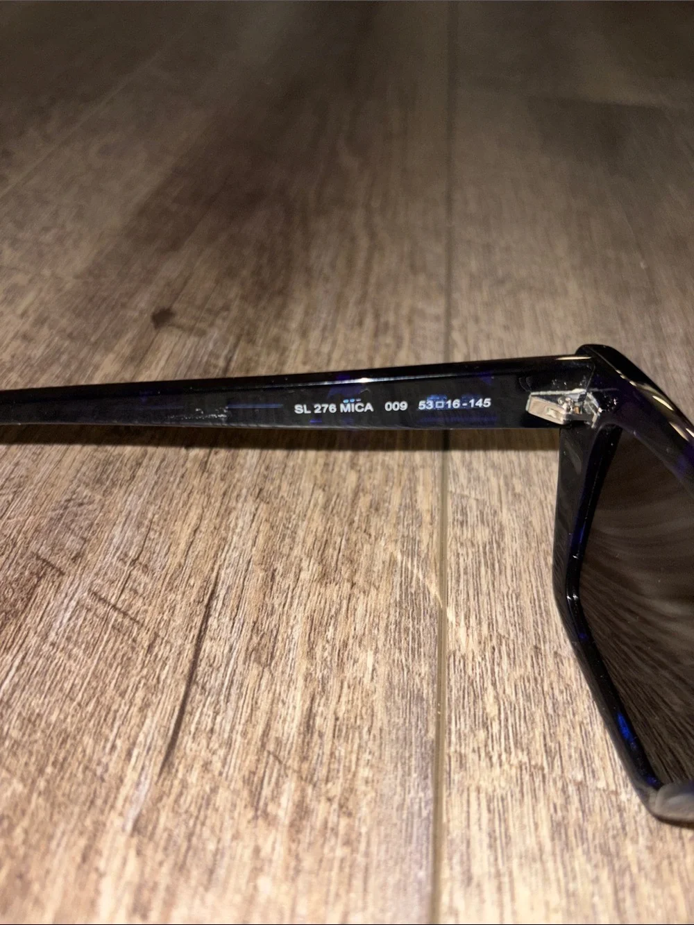 Saint Laurent Cat Eye Mica Sunglasses SL 276 New in Case